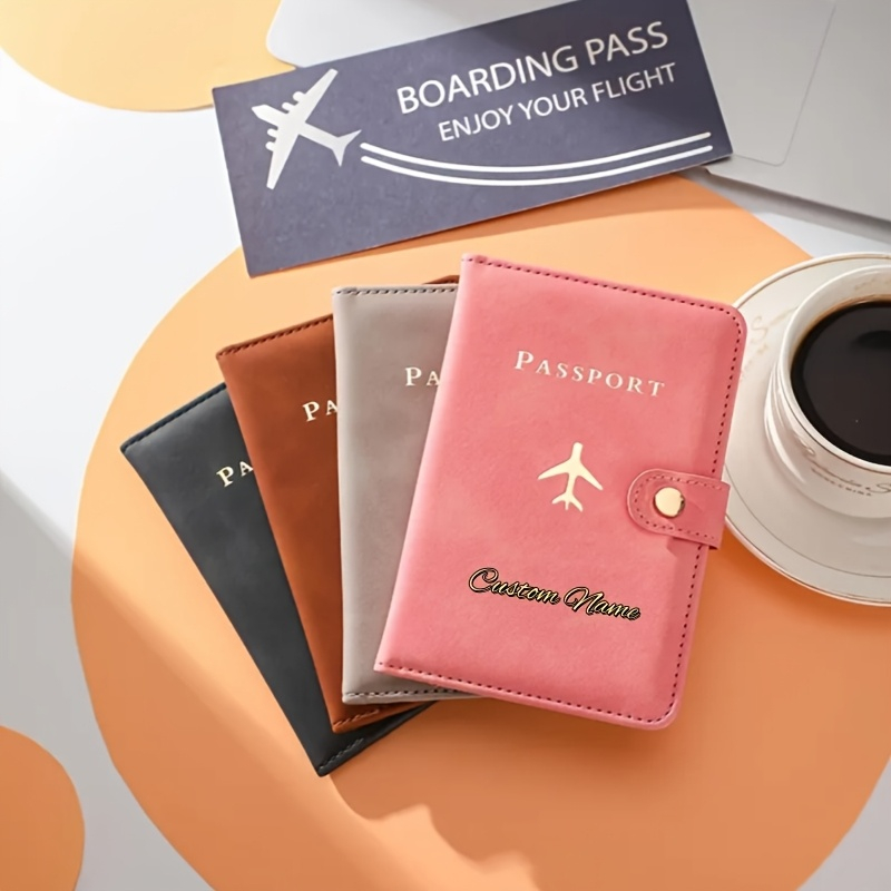 Travel Accessories Useful - Custom Name Multifunctional Passport Wallet with