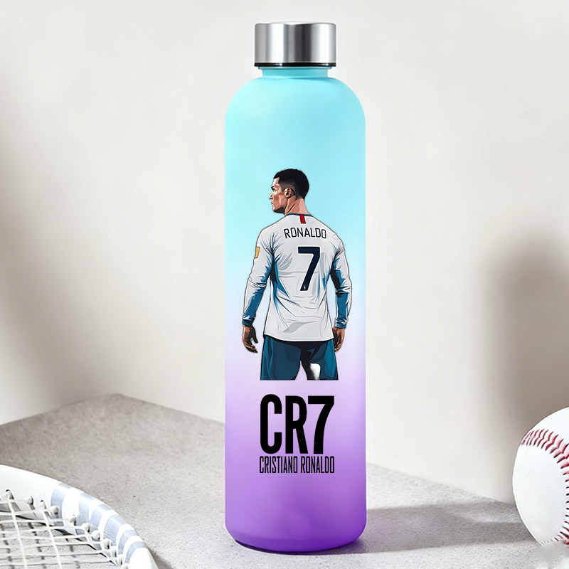 Travel Accessories Teens - 900ML CR7 Water Bottles Casual Football