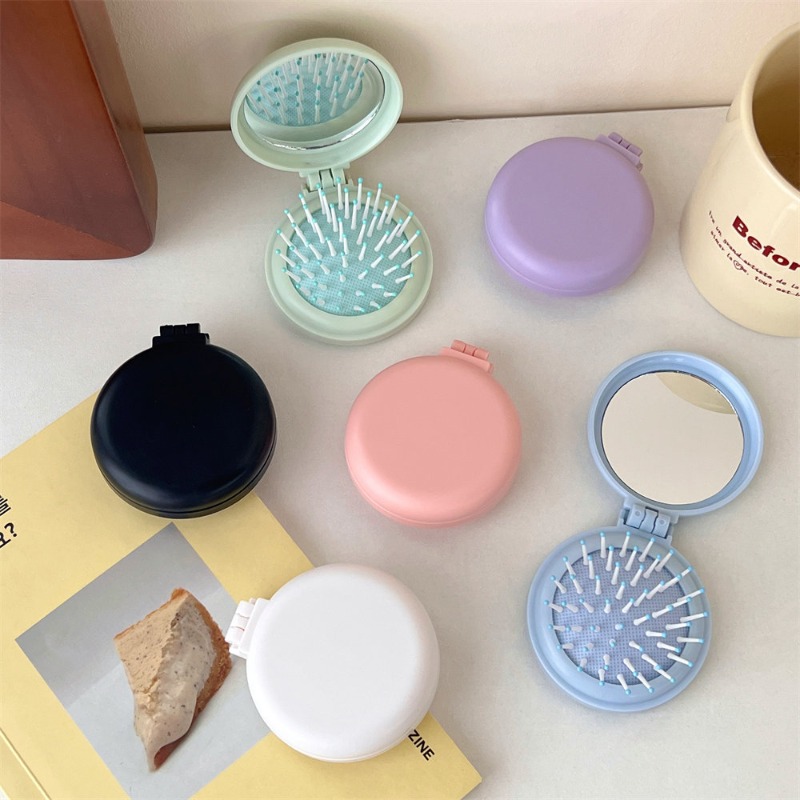 Travel Accessories Teens - 1 Piece Mini Portable Travel Hairbrush