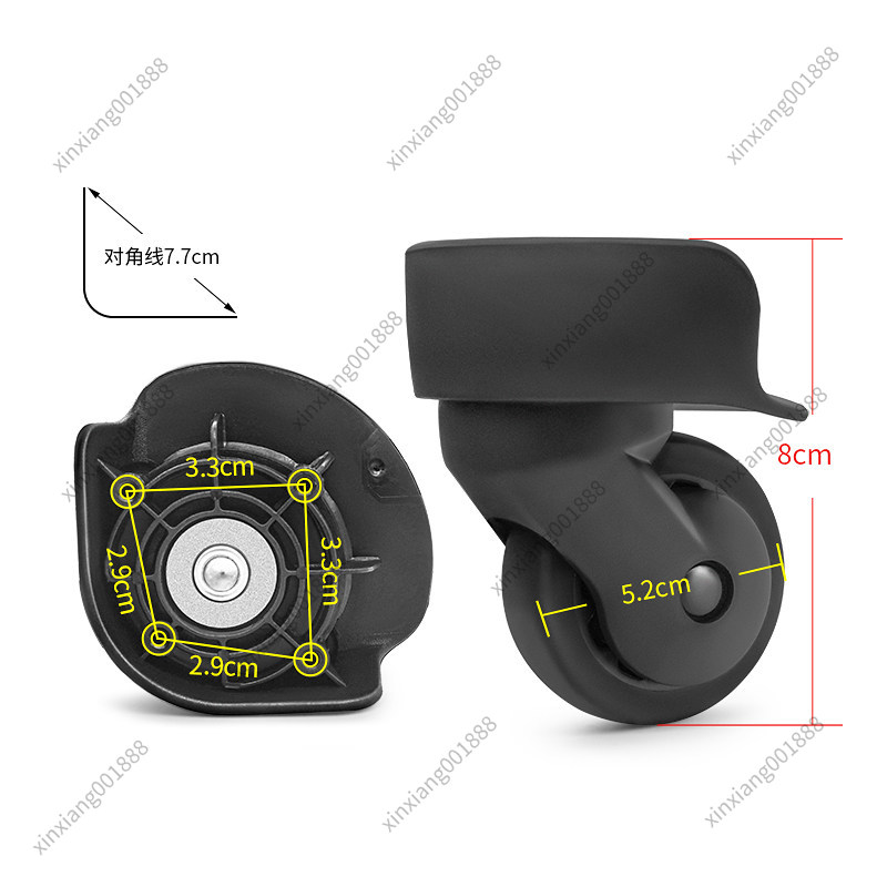 Luggage Wheel Replacement - For 360 Degree Spinner Wheels A-65