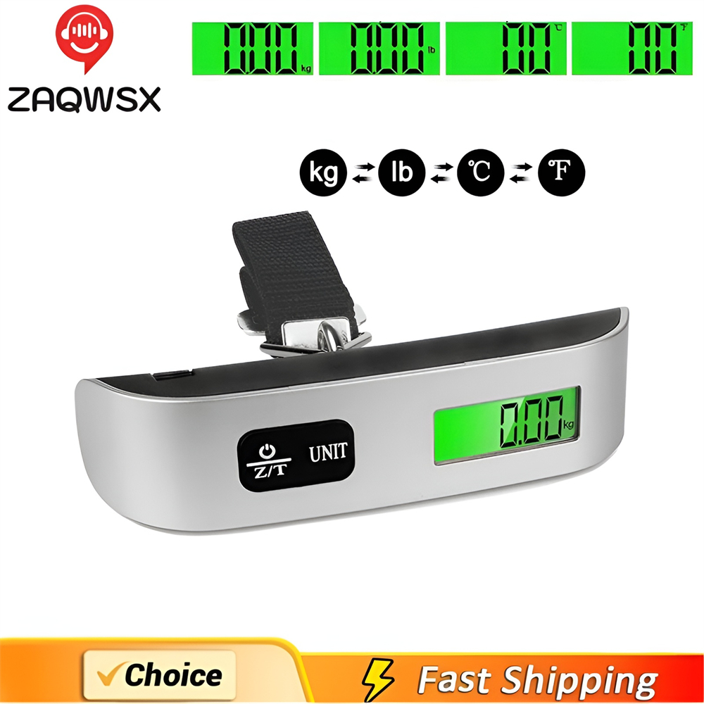 Travel Accessories Electronics - Portable Scale Digital LCD Display 110lb/50kg