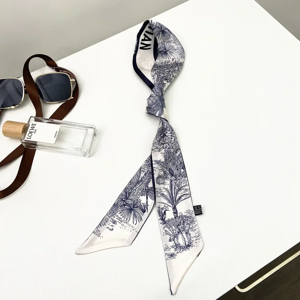 Extended Ribbon Scarf, Silk Ha - Travel Accessories For Elderly 评论和价格