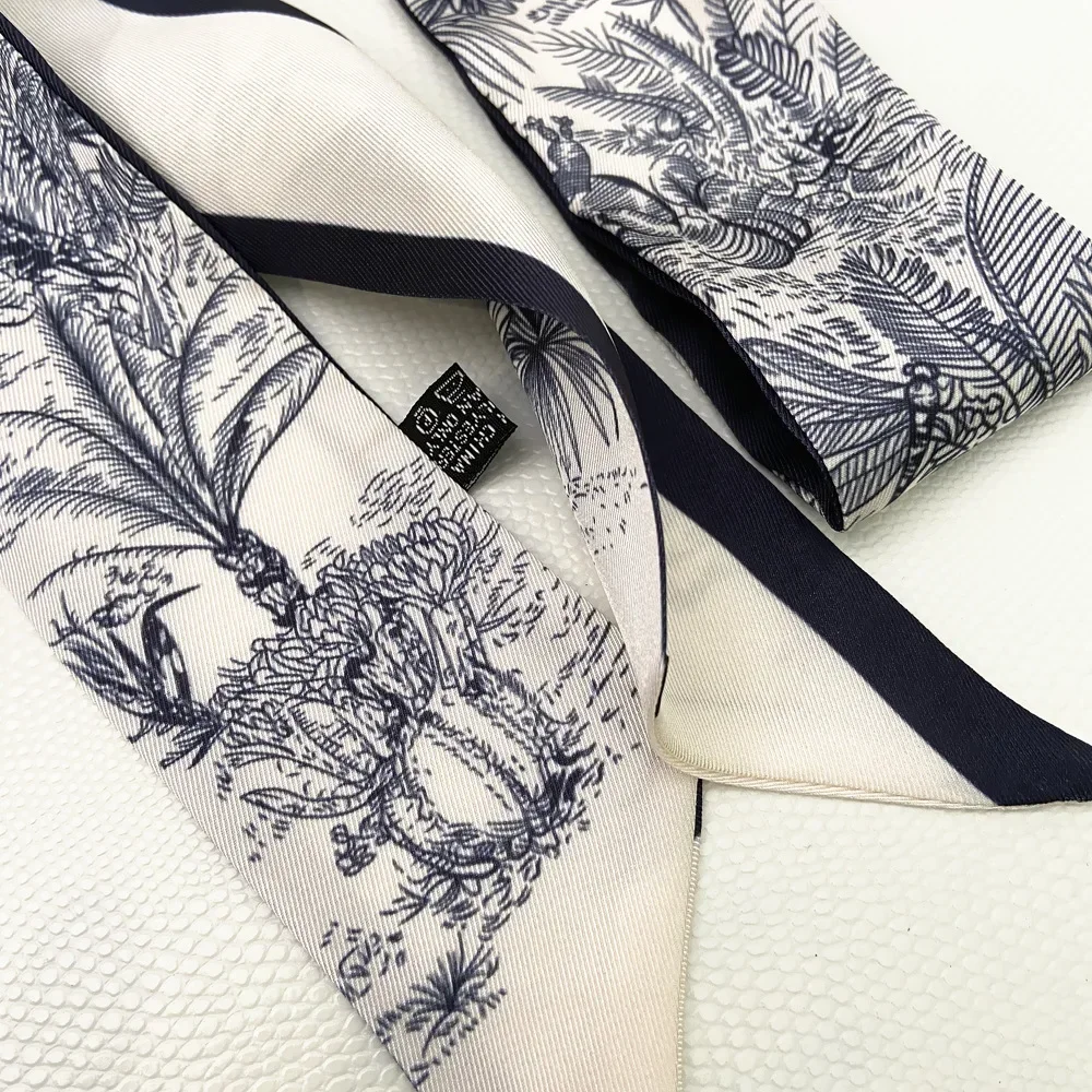 Extended Ribbon Scarf, Silk Ha - Travel Accessories For Elderly 评论和价格