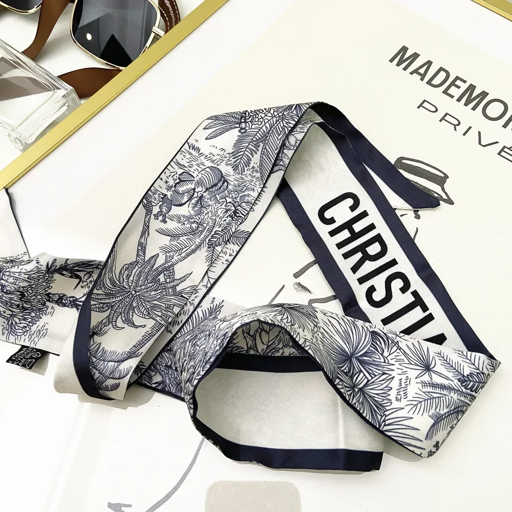 Extended Ribbon Scarf, Silk Ha - Travel Accessories For Elderly 评论和价格