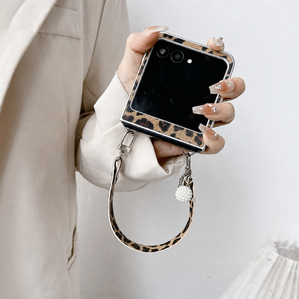 Leopard Print Folding Flip Pho - Travel Accessories Useful 评论和价格