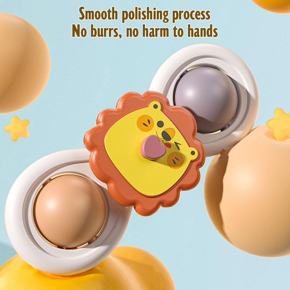 3PCS Suction Cup Rotating Toy  - Travel Accessories Baby 评论和价格