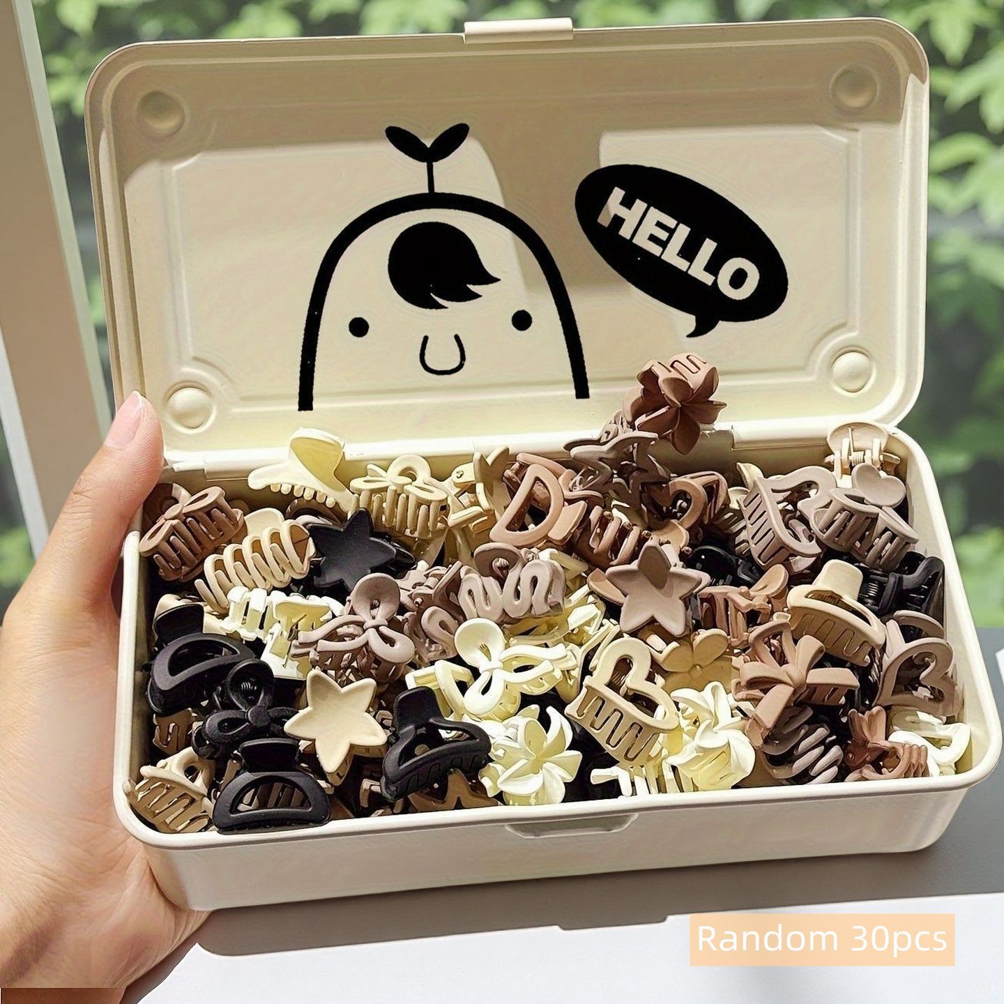 10/20/30pcs Beige Mixed Pack S - Travel Accessories Useful 评论和价格