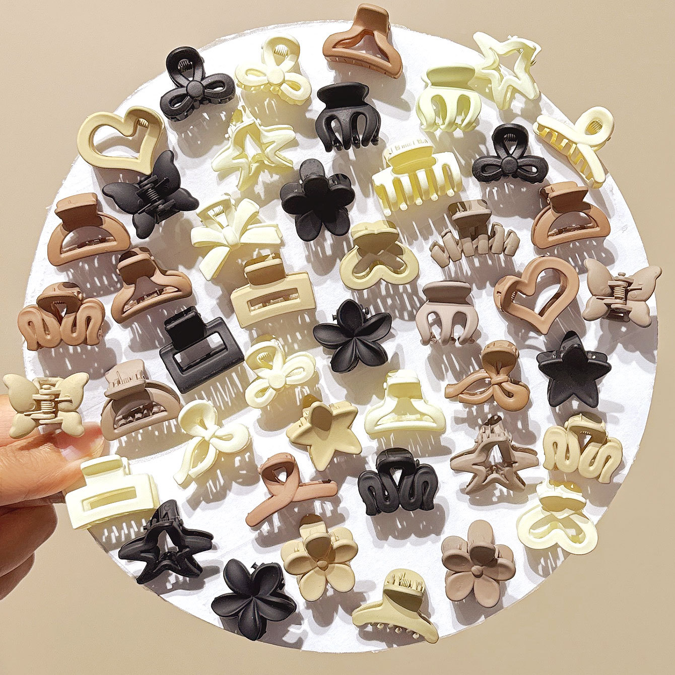 10/20/30pcs Beige Mixed Pack S - Travel Accessories Useful 评论和价格