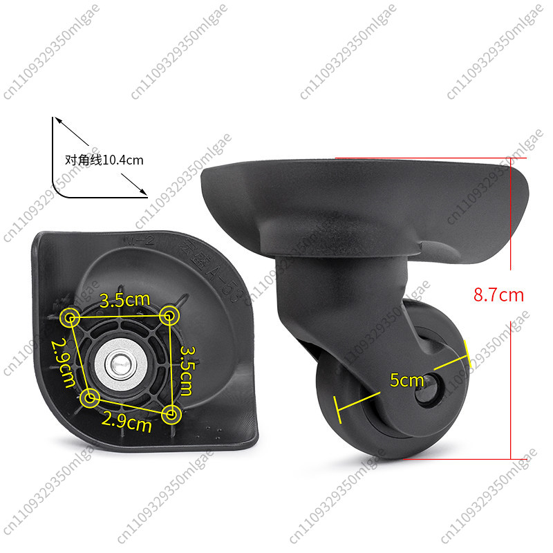 For TS50 Universal Wheels Repl - Luggage Wheel Replacement 评论和价格