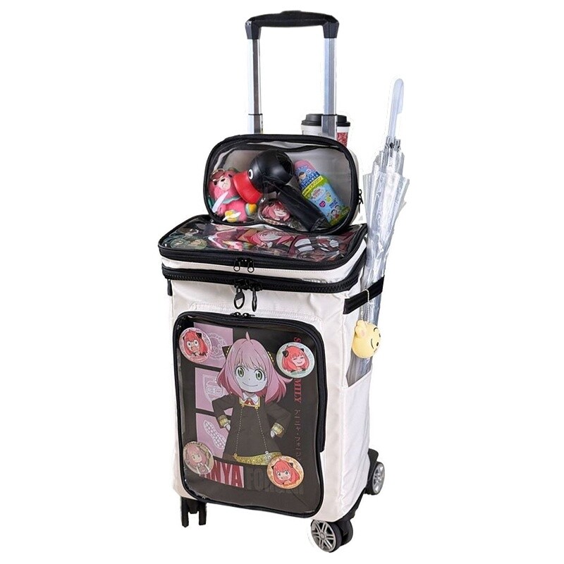 Harajuku Style Cartoon Transpa - Luggage Wheel Replacement 评论和价格