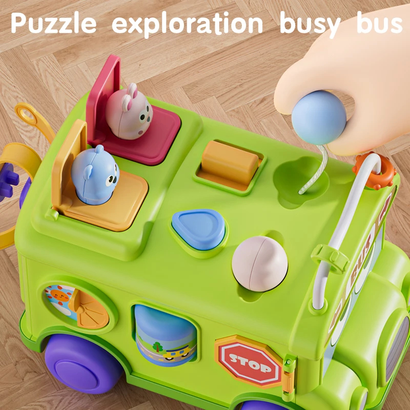 Montessori Educational Baby Bu - Travel Accessories Baby 评论和价格