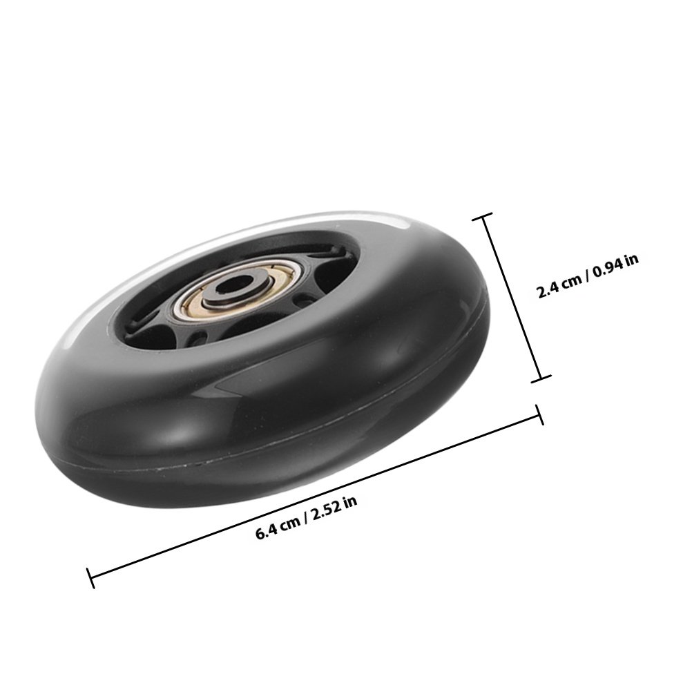 4pcs Transparent Replacement W - Luggage Wheel Replacement 评论和价格