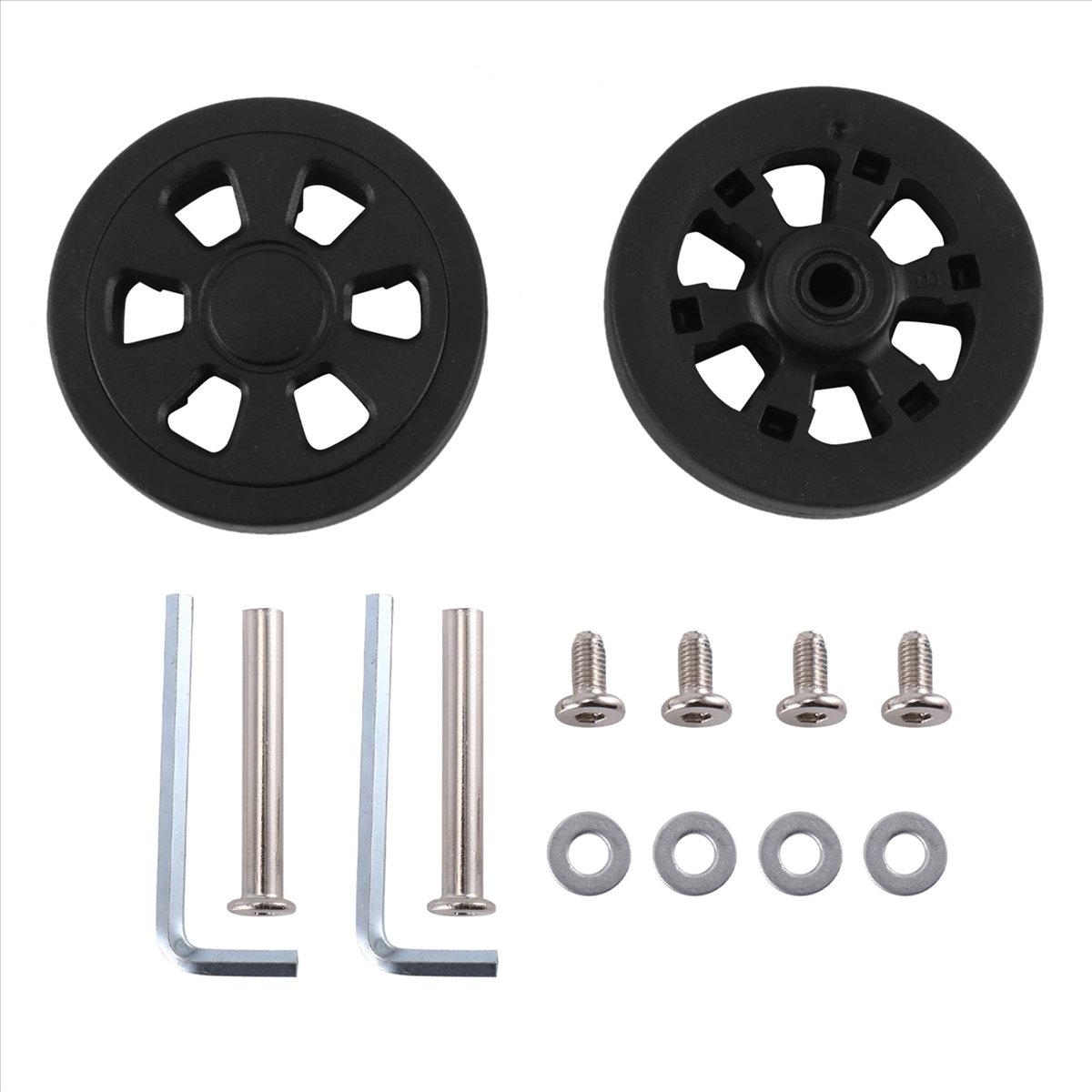 ABQR 60mm x 12mm Luggage Wheel - Luggage Wheel Replacement 评论和价格