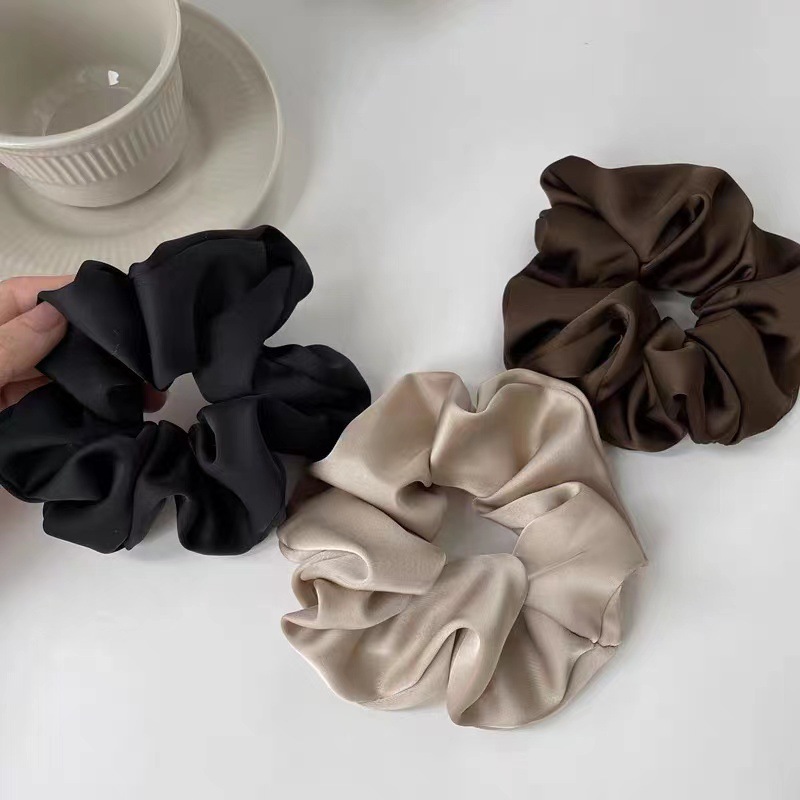 3Pcs Luxury Satin Hair Scrunch - Travel Accessories For Elderly 评论和价格