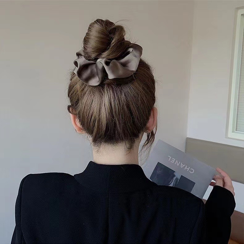 3Pcs Luxury Satin Hair Scrunch - Travel Accessories For Elderly 评论和价格
