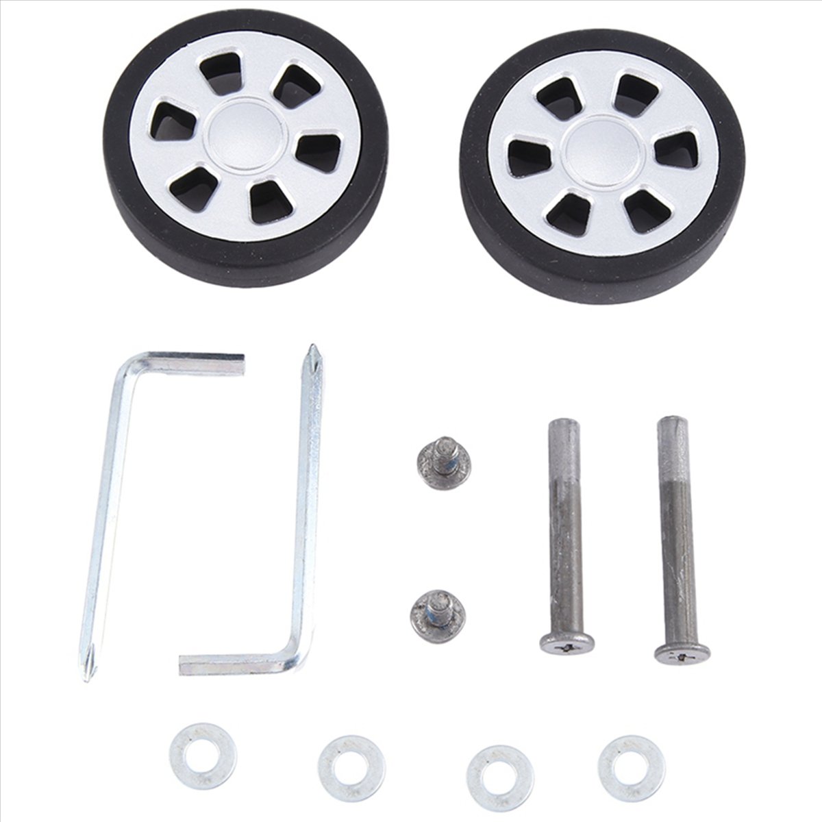 ABQR 55x13mm Set of 2 Luggage  - Luggage Wheel Replacement 评论和价格