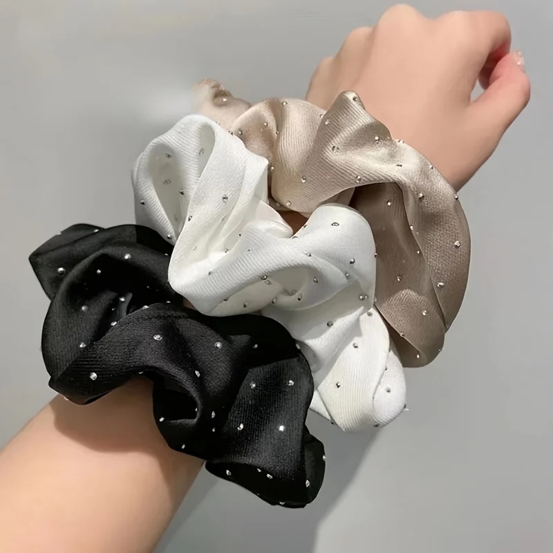 1/3PCS Satin Scrunchies With R - Travel Accessories For Elderly 评论和价格