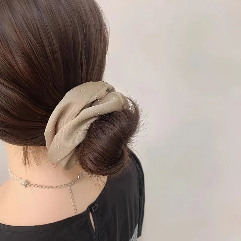 1/3PCS Satin Scrunchies With R - Travel Accessories For Elderly 评论和价格