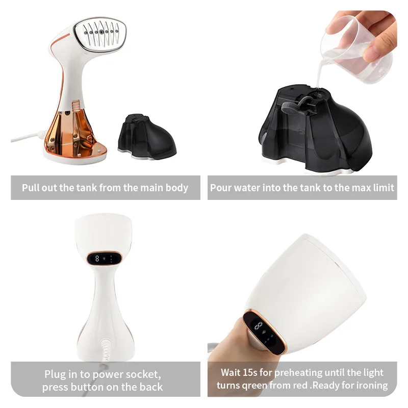 Portable Handheld Steam Iron P - Mini Iron Travel 评论和价格