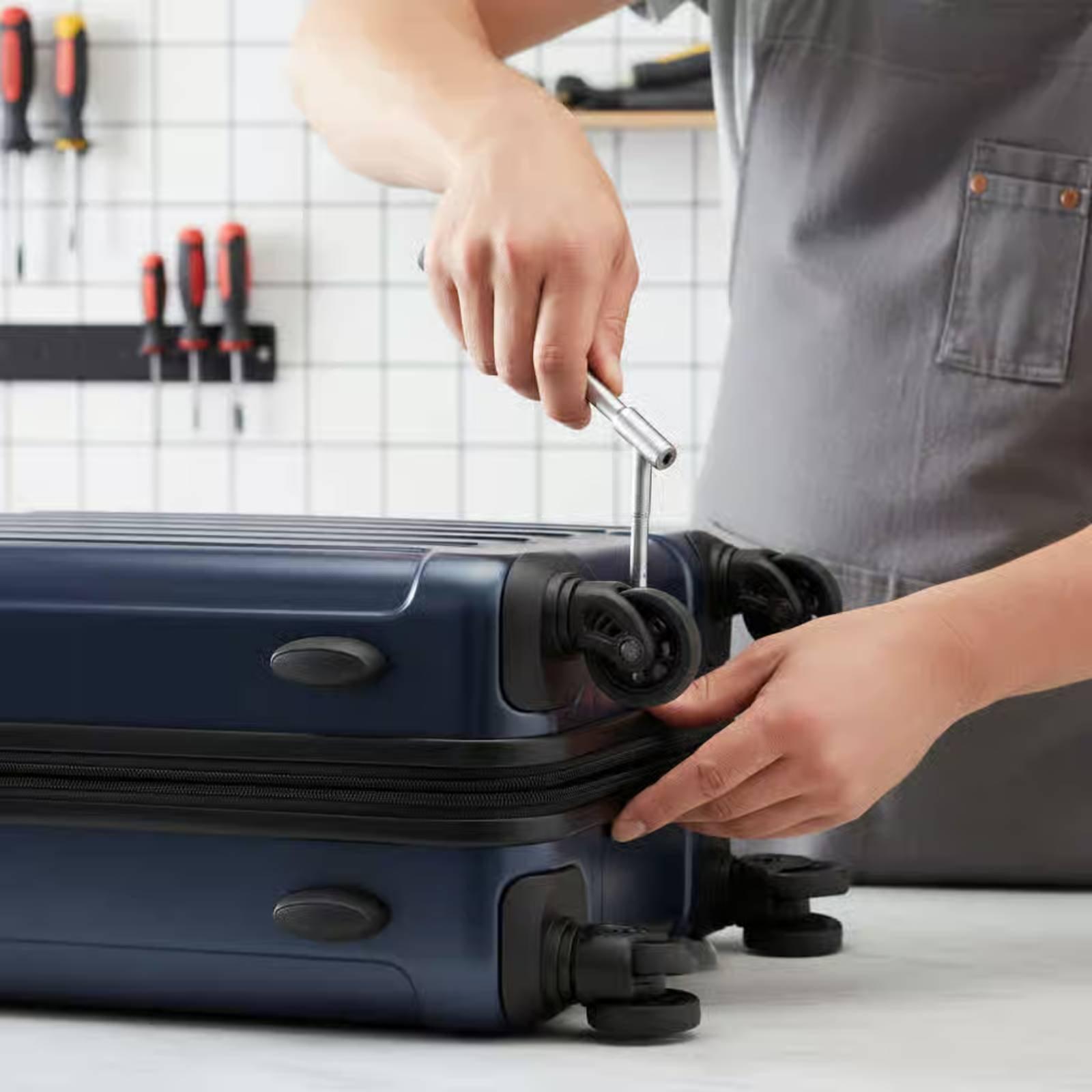 Universal Luggage Caster Repla - Luggage Wheel Replacement 评论和价格