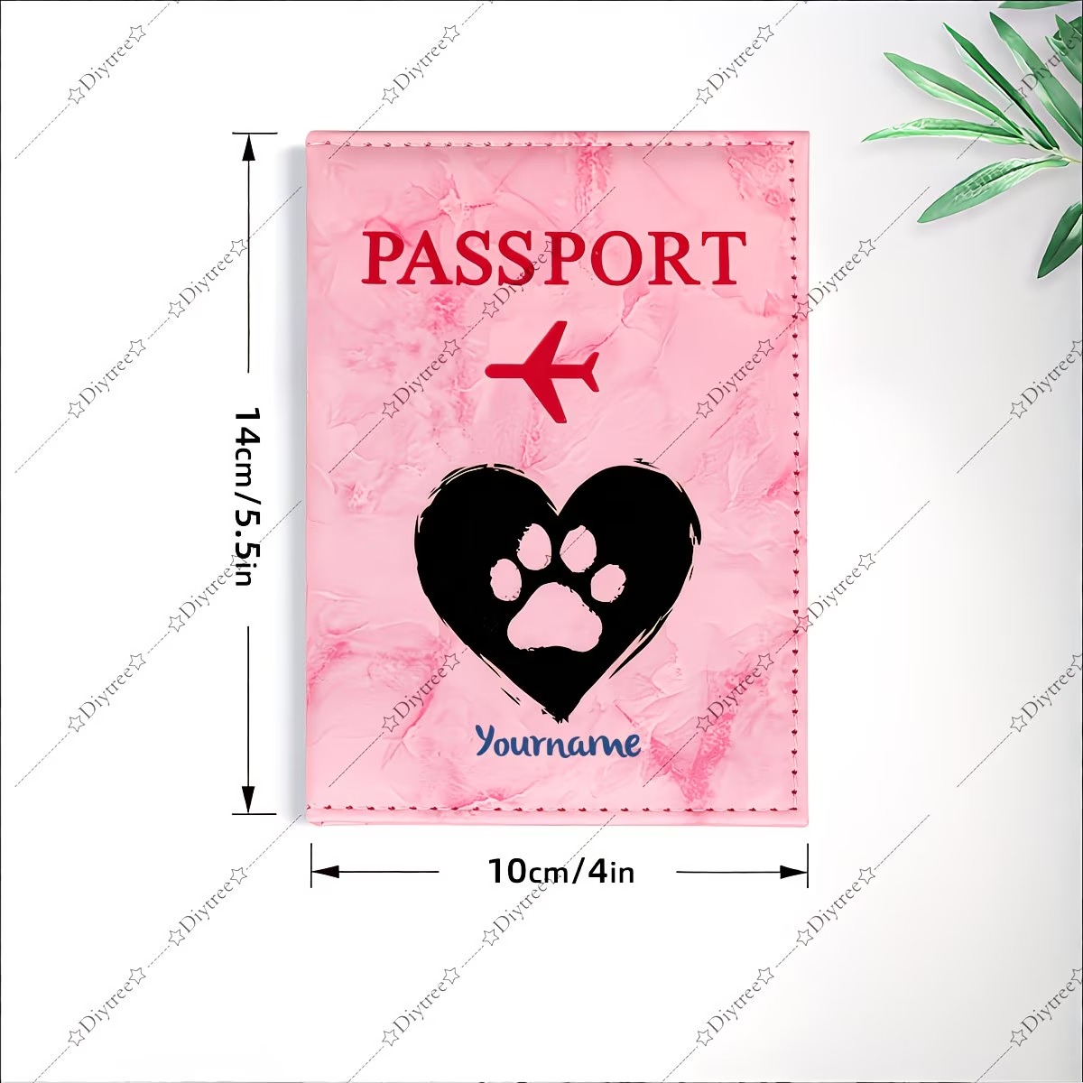 Custom Heart And Paw Print Pet - Travel Accessories Useful 评论和价格
