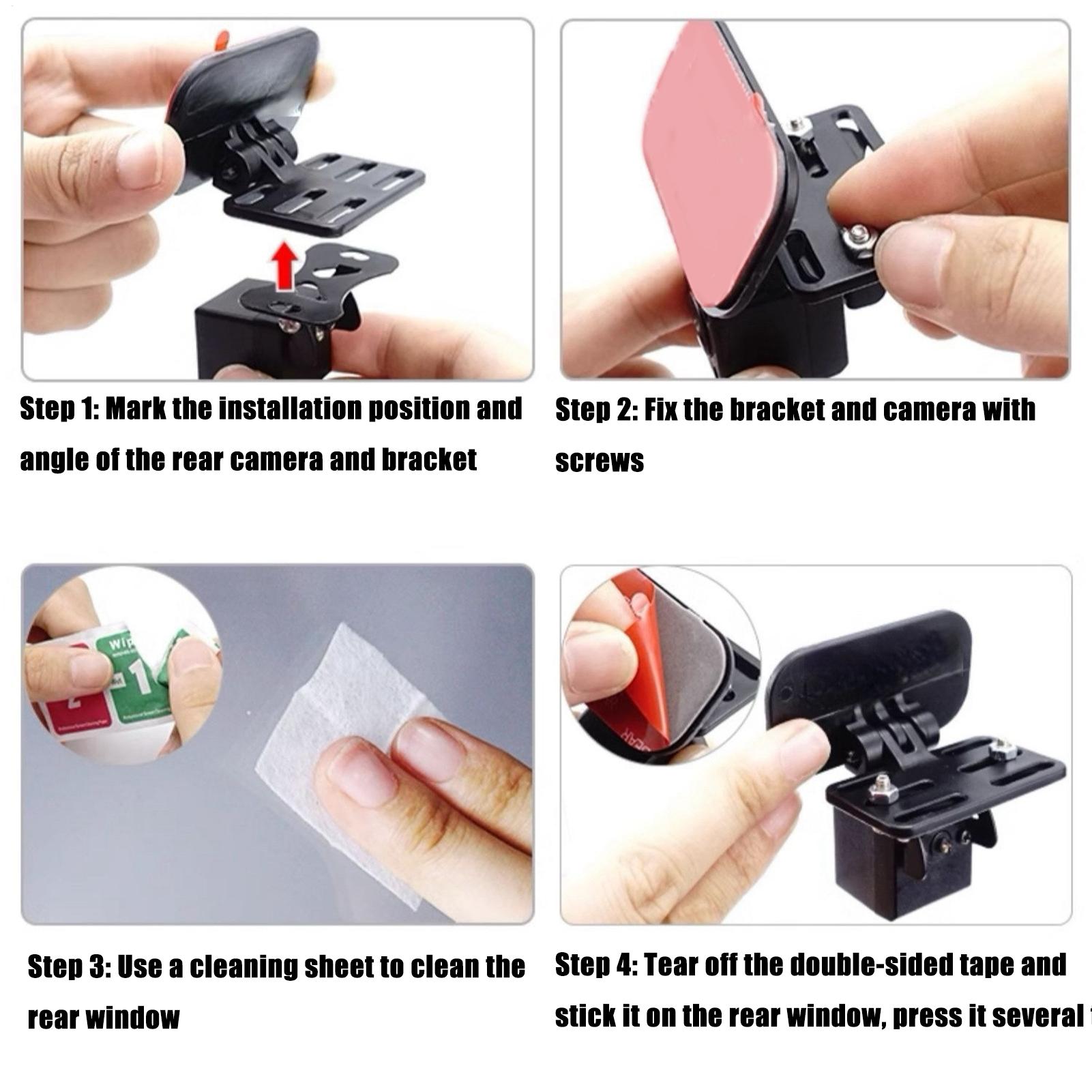 Rear Dash Cam Window Mount Sta - Travel Accessories Useful 评论和价格
