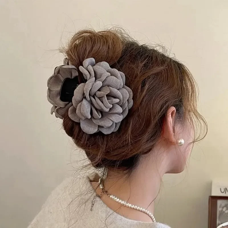 French Fabric Rose Flower Hair - Travel Accessories For Elderly 评论和价格