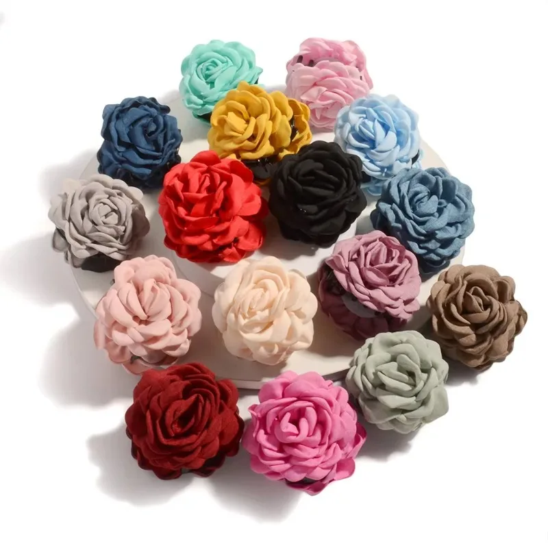 French Fabric Rose Flower Hair - Travel Accessories For Elderly 评论和价格