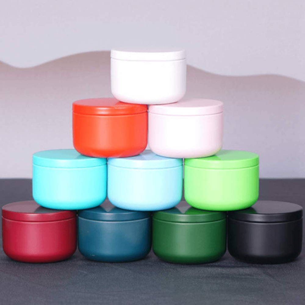Tea Can with Airtight Lids Tin - Mini Iron Travel 评论和价格