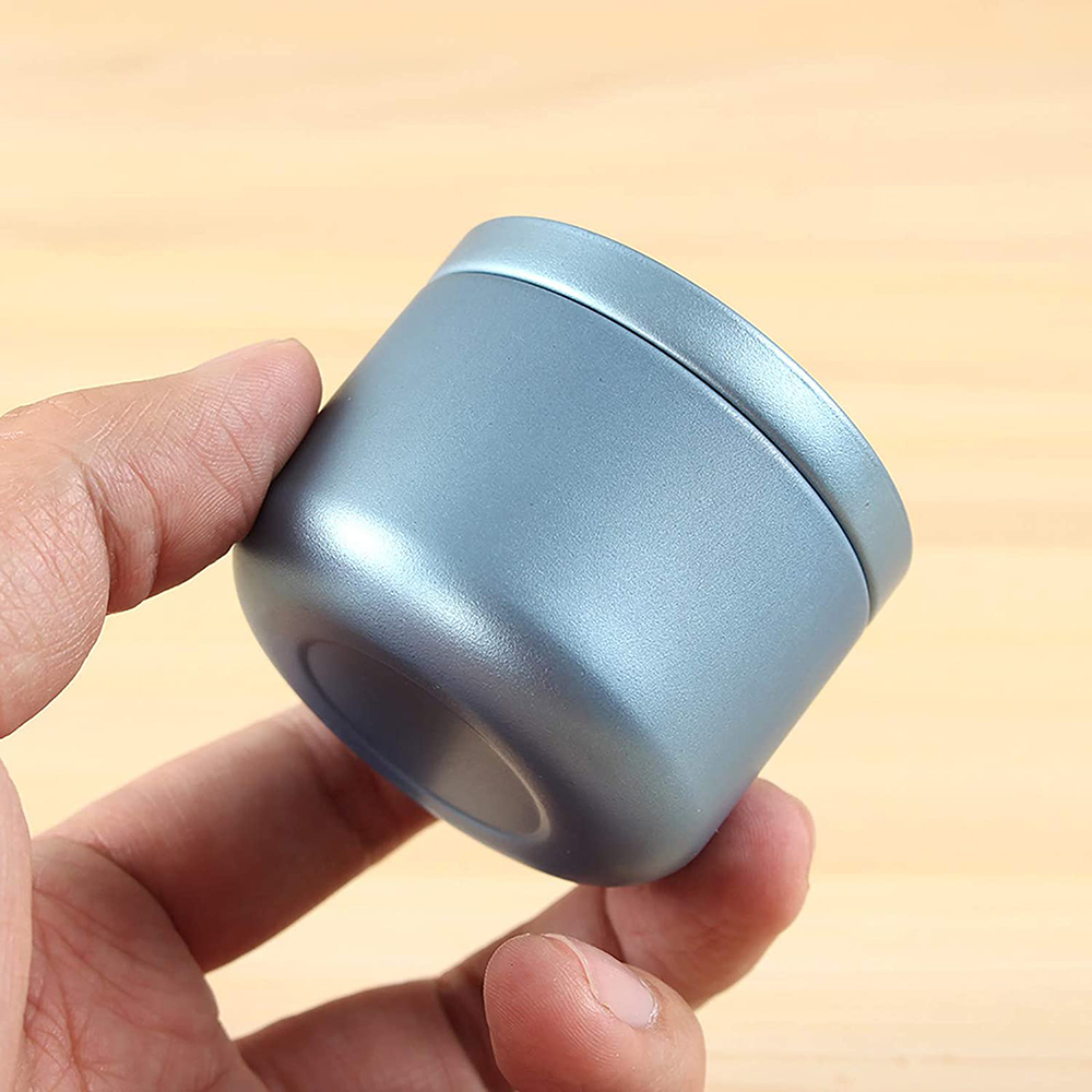 Tea Can with Airtight Lids Tin - Mini Iron Travel 评论和价格