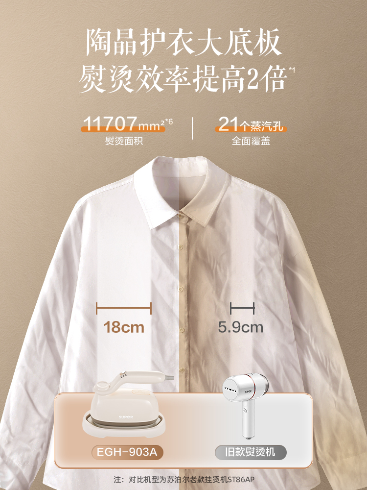 220V Supor Handheld Steamer Po - Mini Iron Travel 评论和价格