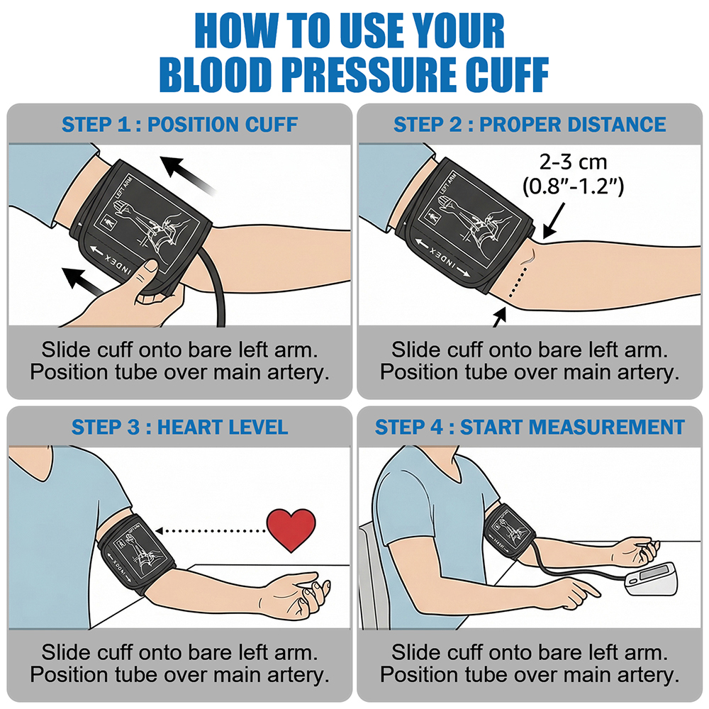 Universal Blood Pressure Cuff  - Travel Accessories Useful 评论和价格