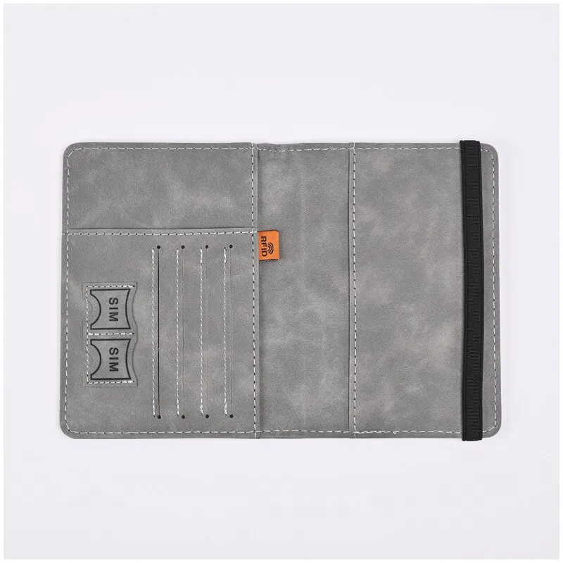 Men PU Leather Wallet Travel P - Travel Accessories Useful 评论和价格