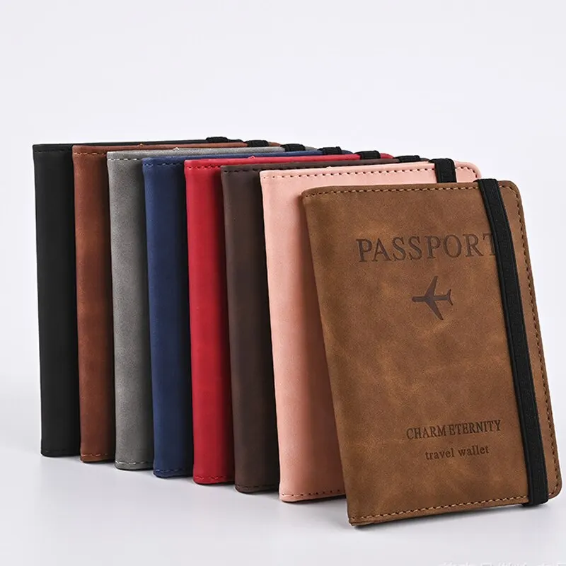 Men PU Leather Wallet Travel P - Travel Accessories Useful 评论和价格